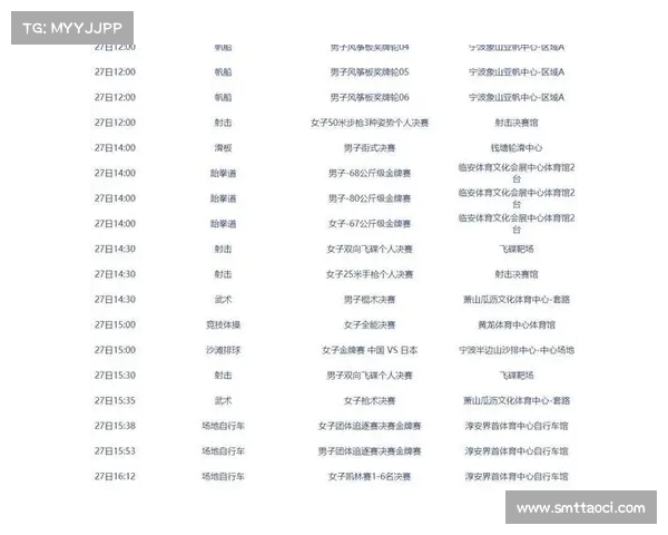 2022杭州亚运会乒乓球比赛时间安排及赛程详细介绍 2022杭州亚运会乒乓球比赛时间安排及赛程详细介绍
